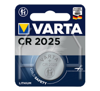 VARTA μπαταρία λιθίου CR2025, 3V, 1τμχ