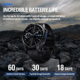 ZEBLAZE smartwatch Vibe 8 με φακό, heart rate, 1.43" AMOLED, 5 ΑΤΜ, MIL-STD-810H, μαύρο ZEBLAZE smartwatch Vibe 8 με φακό, heart rate, 1.43" AMOLED, 5 ΑΤΜ, MIL-STD-810H, μαύρο