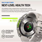 ZEBLAZE smartwatch Vibe 8 με φακό, heart rate, 1.43" AMOLED, 5 ΑΤΜ, MIL-STD-810H, μαύρο ZEBLAZE smartwatch Vibe 8 με φακό, heart rate, 1.43" AMOLED, 5 ΑΤΜ, MIL-STD-810H, μαύρο