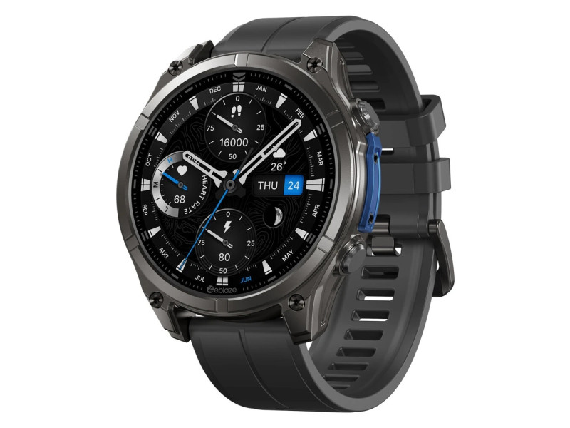 ZEBLAZE smartwatch Vibe 8 με φακό, heart rate, 1.43" AMOLED, 5 ΑΤΜ, MIL-STD-810H, μαύρο ZEBLAZE smartwatch Vibe 8 με φακό, heart rate, 1.43" AMOLED, 5 ΑΤΜ, MIL-STD-810H, μαύρο
