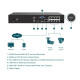 TP-LINK NVR καταγραφικό VIGI NVR1008H-8MP, 8MP, 8 κανάλια PoE, Ver. 1.0 TP-LINK NVR καταγραφικό VIGI NVR1008H-8MP, 8MP, 8 κανάλια PoE, Ver. 1.0