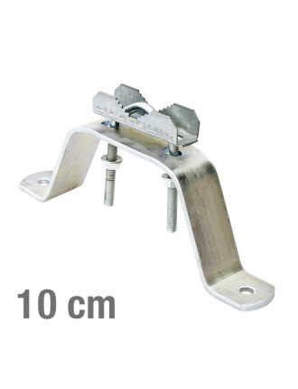 VIKAR Βάση τοίχου 21002 για στήριξη ιστού, ατσάλινη, 10cm VIKAR Βάση τοίχου 21002 για στήριξη ιστού, ατσάλινη, 10cm