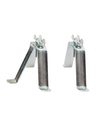 VIKAR Βάση τοίχου 21003 για στήριξη ιστού, ατσάλινη, 15cm, 2τμχ