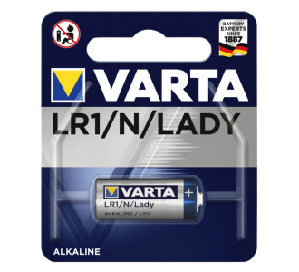 VARTA αλκαλική μπαταρία LADY LR1 N, 1.5V, 1τμχ VARTA αλκαλική μπαταρία LADY LR1 N, 1.5V, 1τμχ
