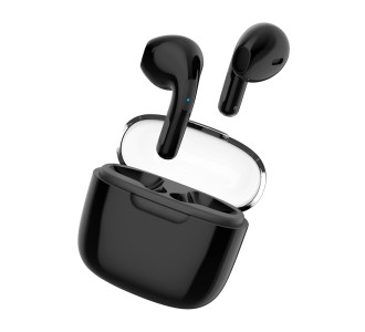 CELEBRAT earphones με θήκη φόρτισης W52, True Wireless, Φ13mm, μαύρα