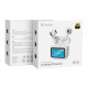 CELEBRAT earphones με θήκη φόρτισης W76, True Wireless, 13mm, 25/300mAh, λευκά CELEBRAT earphones με θήκη φόρτισης W76, True Wireless, 13mm, 25/300mAh, λευκά