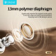 CELEBRAT earphones με θήκη φόρτισης W80, True Wireless, 13mm, 30/230mAh, λευκά CELEBRAT earphones με θήκη φόρτισης W80, True Wireless, 13mm, 30/230mAh, λευκά