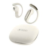CELEBRAT earphones με θήκη φόρτισης W84, OWS, 13mm, 30/300mAh, μπεζ CELEBRAT earphones με θήκη φόρτισης W84, OWS, 13mm, 30/300mAh, μπεζ