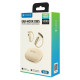 CELEBRAT earphones με θήκη φόρτισης W84, OWS, 13mm, 30/300mAh, μπεζ CELEBRAT earphones με θήκη φόρτισης W84, OWS, 13mm, 30/300mAh, μπεζ