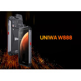 UNIWA smartphone W888, 6.3", 4/64GB, ηχείο 2W, Atex Zone 2, IP68, μαύρο