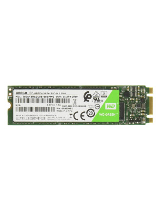 WD M.2 SATA III SSD Green WDS480G2G0B, 480GB, 545MBps, FR