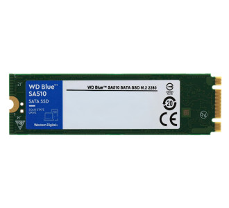WD M.2 SATA III SSD Blue SA510, 500GB, 560/560MBps, FR WD M.2 SATA III SSD Blue SA510, 500GB, 560/560MBps, FR