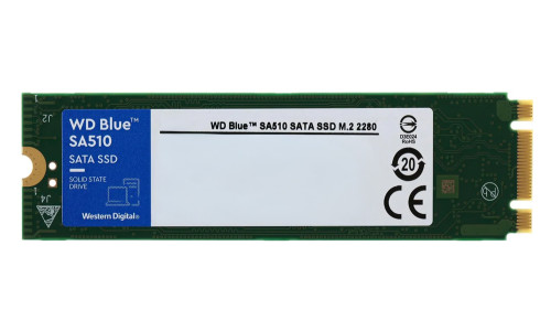 WD M.2 SATA III SSD Blue SA510, 500GB, 560/560MBps, FR