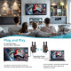 VRRIIS HDMI σύστημα ασύρματης μετάδοσης βίντεο WL097 Pro, 4K, 2.4/5GHz, έως 400m VRRIIS HDMI σύστημα ασύρματης μετάδοσης βίντεο WL097 Pro, 4K, 2.4/5GHz, έως 400m