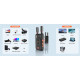 VRRIIS HDMI σύστημα ασύρματης μετάδοσης βίντεο WL097 Pro, 4K, 2.4/5GHz, έως 400m VRRIIS HDMI σύστημα ασύρματης μετάδοσης βίντεο WL097 Pro, 4K, 2.4/5GHz, έως 400m