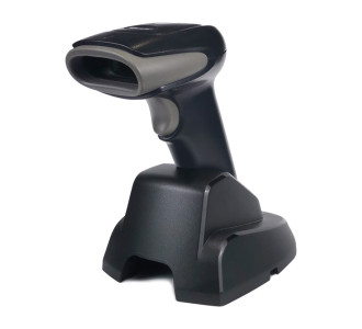 WINSON barcode scanner WNI-6223, 1D & 2D, ασύρματο, 2600mAh, με βάση φόρτισης, μαύρο