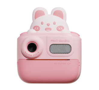 WOWKIDS παιδική φωτογραφική μηχανή K64 με εκτυπωτή, 26MP, 2", ροζ