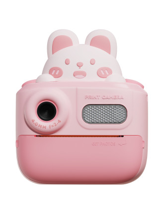 WOWKIDS παιδική φωτογραφική μηχανή K64 με εκτυπωτή, 26MP, 2", ροζ