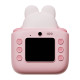 WOWKIDS παιδική φωτογραφική μηχανή K64 με εκτυπωτή, 26MP, 2", ροζ