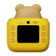 WOWKIDS παιδική φωτογραφική μηχανή K64 με εκτυπωτή, 26MP, 2", κίτρινη