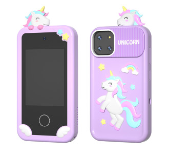 WOWKIDS παιδικό smartphone με κάμερα P1 Plus, 2.8" οθόνη αφής, μωβ WOWKIDS παιδικό smartphone με κάμερα P1 Plus, 2.8" οθόνη αφής, μωβ