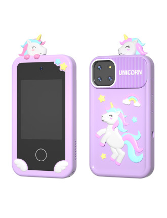 WOWKIDS παιδικό smartphone με κάμερα P1 Plus, 2.8" οθόνη αφής, μωβ