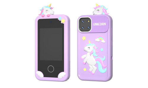 WOWKIDS παιδικό smartphone με κάμερα P1 Plus, 2.8" οθόνη αφής, μωβ