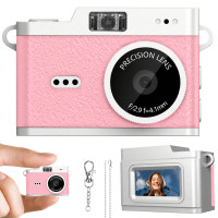 WOWKIDS μίνι ψηφιακή κάμερα X5 με 0.96" οθόνη, 2MP/1080p, ροζ WOWKIDS μίνι ψηφιακή κάμερα X5 με 0.96" οθόνη, 2MP/1080p, ροζ