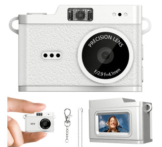 WOWKIDS μίνι ψηφιακή κάμερα X5 με 0.96" οθόνη, 2MP/1080p, λευκή WOWKIDS μίνι ψηφιακή κάμερα X5 με 0.96" οθόνη, 2MP/1080p, λευκή