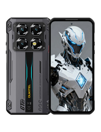 OUKITEL smartphone WP60, 7.2", 8/256GB, 5G, 10000mAh, IP68/IP69K/MIL-STD-810H, μαύρο