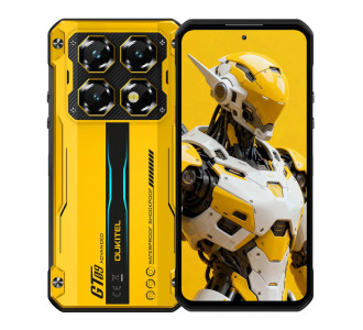 OUKITEL smartphone WP60, 7.2", 8/256GB, 5G, 10000mAh, IP68/IP69K/MIL-STD-810H, κίτρινο