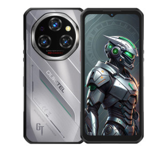 OUKITEL smartphone WP62, 6.6", 12/512GB, 5G, 11000mAh, IP68/IP69K/MIL-STD-810H, ασημί