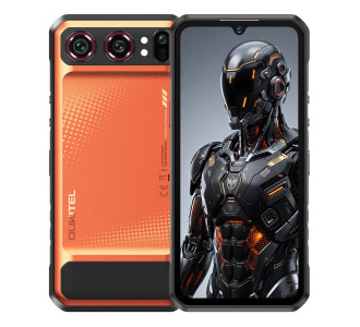 OUKITEL smartphone WP68 Air, 6.88", 12/512GB, 5G, 8000mAh, IP68/IP69K/MIL-STD-810H, πορτοκαλί
