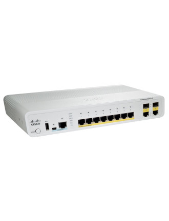 CISCO used Switch WS-C2960CG-8TC-L 8x 10/100/1000 Gigabit Ethernet ports