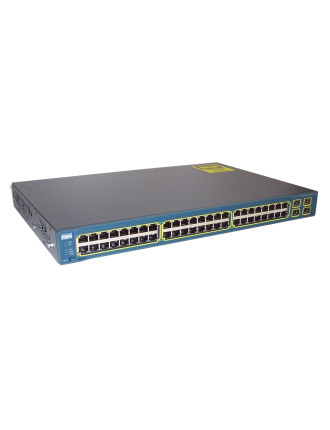 CISCO used Catalyst 3560G-48PS, Switch, 48 ports, Managed CISCO used Catalyst 3560G-48PS, Switch, 48 ports, Managed