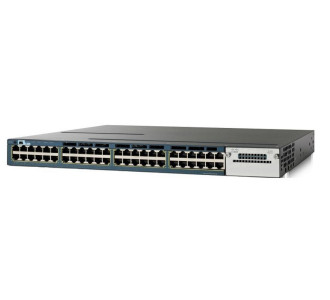 CISCO used Catalyst WS-C3560X-48P-L Switch, 48 ports PoE, 1x PSU, Managed
