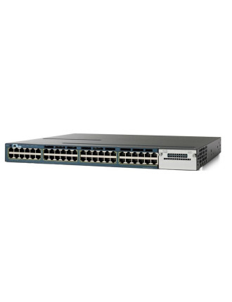 CISCO used Catalyst WS-C3560X-48P-L Switch, 48 ports PoE, 1x PSU, Managed