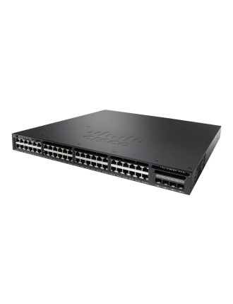 CISCO used Switch Catalyst WS-C3650-48PD-S, 48x 10/100/1000 POE+, 1x PSU