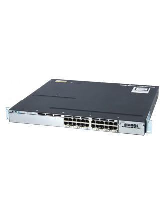 CISCO used Catalyst Switch 3750-X, 24 ports PoE, 1x PSU, managed CISCO used Catalyst Switch 3750-X, 24 ports PoE, 1x PSU, managed