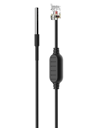 SONOFF καλώδιο με αισθητήρα θερμοκρασίας WTS01, αδιάβροχο, 1.5m, μαύρο