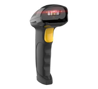 GTCODESTAR barcode scanner X-620F, 1D, ενσύρματο & ασύρματο, 800mAh, μαύρο