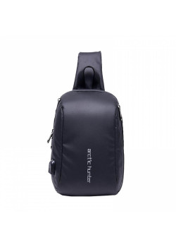 ARCTIC HUNTER τσάντα Crossbody XB-00081, USB, 6L, μαύρη