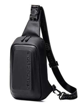ARCTIC HUNTER τσάντα Crossbody XB00126, 5.4L, μαύρη