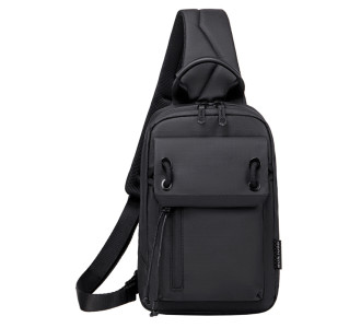 ARCTIC HUNTER τσάντα Crossbody XB00526 με θήκη tablet, 3L, μαύρη