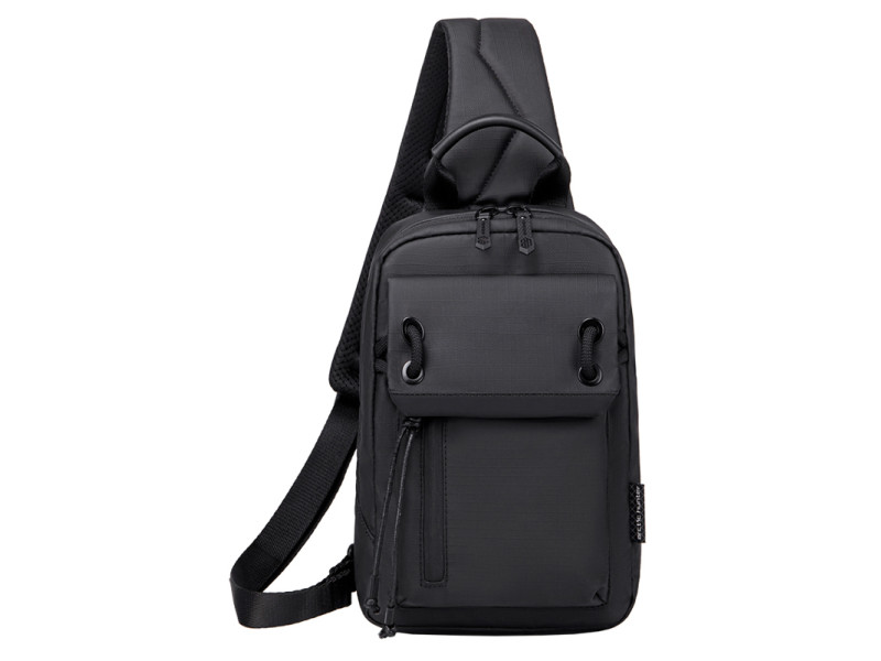 ARCTIC HUNTER τσάντα Crossbody XB00526 με θήκη tablet, 3L, μαύρη