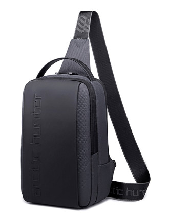ARCTIC HUNTER τσάντα Crossbody XB00541, με θήκη tablet, 4L, γκρι ARCTIC HUNTER τσάντα Crossbody XB00541, με θήκη tablet, 4L, γκρι