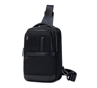 ARCTIC HUNTER τσάντα Crossbody XB00678, 2.4L, μαύρη ARCTIC HUNTER τσάντα Crossbody XB00678, 2.4L, μαύρη