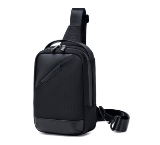 ARCTIC HUNTER τσάντα Crossbody XB00693, 2.7L, μαύρη ARCTIC HUNTER τσάντα Crossbody XB00693, 2.7L, μαύρη