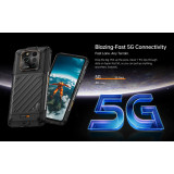 RUGONE smartphone Xever 7 Pro με θερμική εικόνα, 6.67", 12/512GB, 5G, 5550mAh, IP68/IP69K/MIL-STD-810H, μαύρο