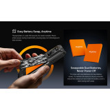 RUGONE smartphone Xever 7 Pro με θερμική εικόνα, 6.67", 12/512GB, 5G, 5550mAh, IP68/IP69K/MIL-STD-810H, μαύρο